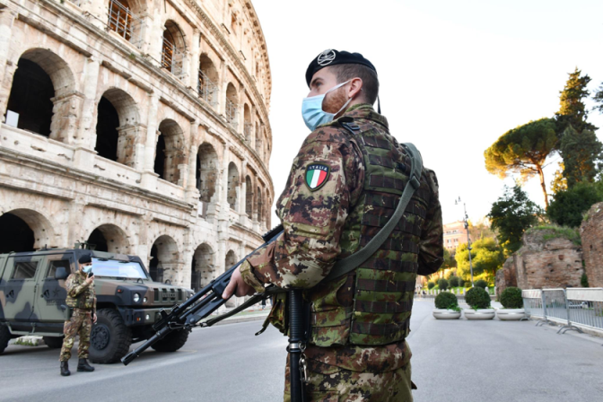 Operazione Strade Sicure, Roma